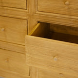 Ronan Reclaimed Wood Dresser- Natural 5-VINTAGE-cabinet Hauer Market