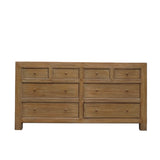 Ronan Reclaimed Wood Dresser- Natural 5-VINTAGE-cabinet Hauer Market
