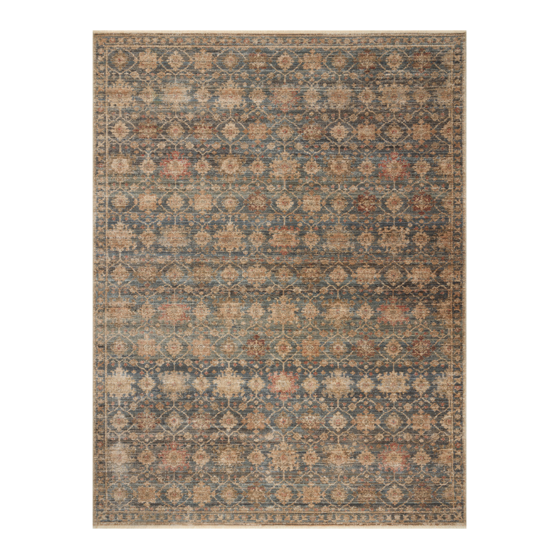 Amber Lewis x Loloi Molly Ocean / Sunset Rug 0-RUGS-patterned Loloi