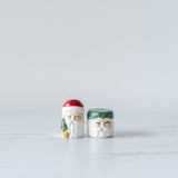 Santa Claus Salt & Pepper Shakers CHRISTMAS 2024 TAG (Design Home)