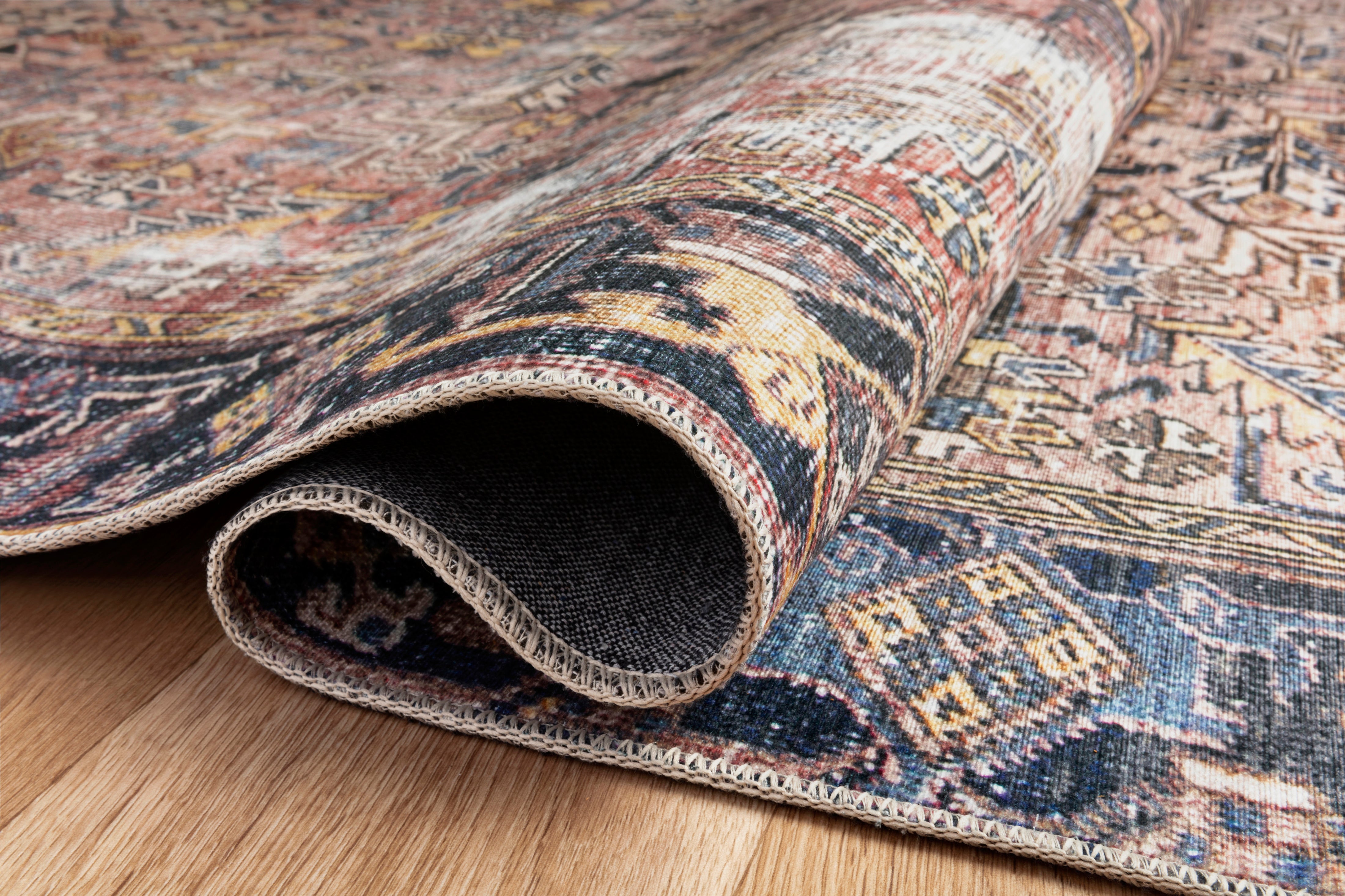 Chris Loves Julia x Loloi Jules Terracotta / Multi Rug 0-patterned Loloi