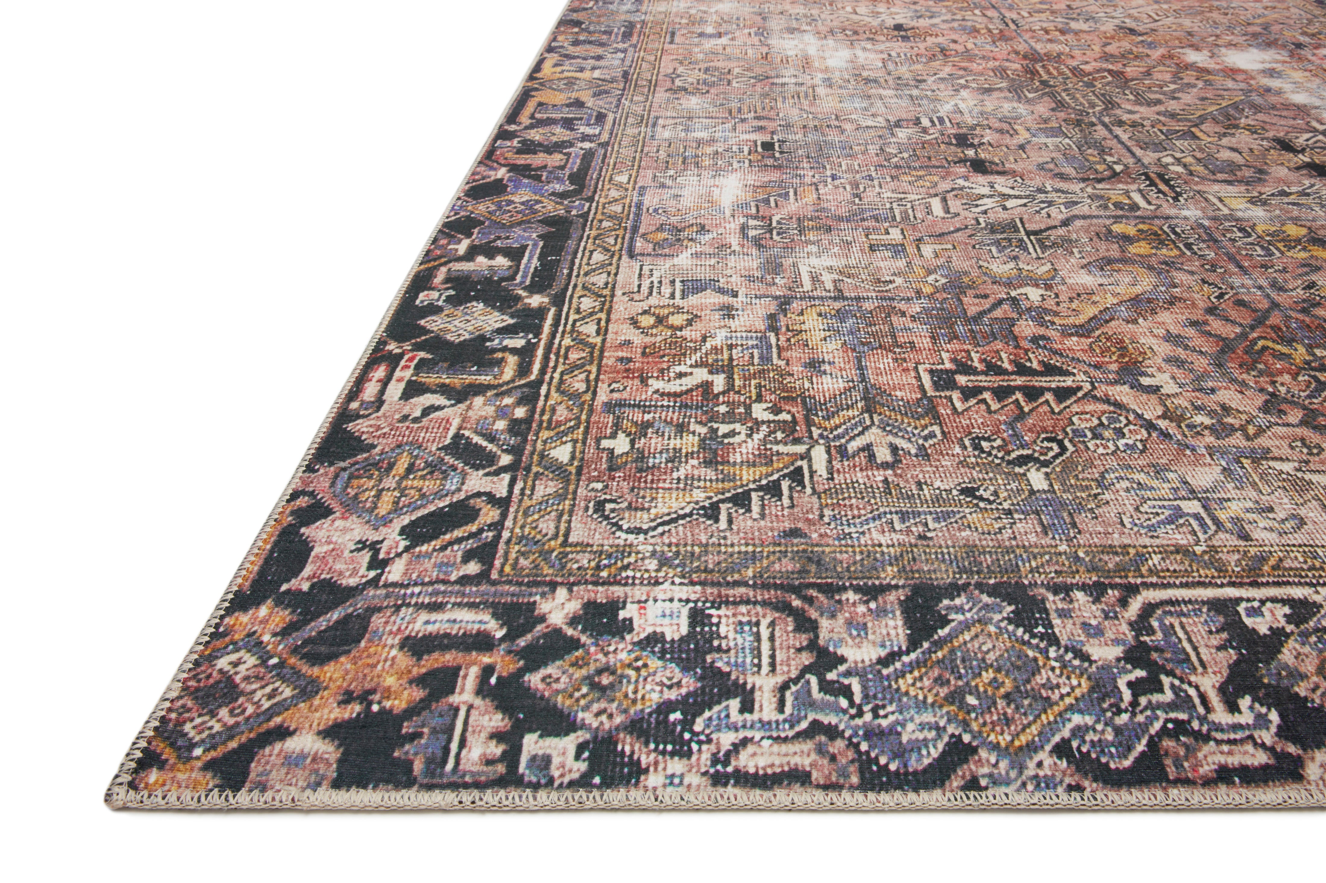 Chris Loves Julia x Loloi Jules Terracotta / Multi Rug 0-patterned Loloi