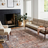 Chris Loves Julia x Loloi Jules Terracotta / Multi Rug 0-patterned Loloi