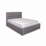Jasmin Storage Bed - Greige 13 - FURNITURE - bed Style in Form Double