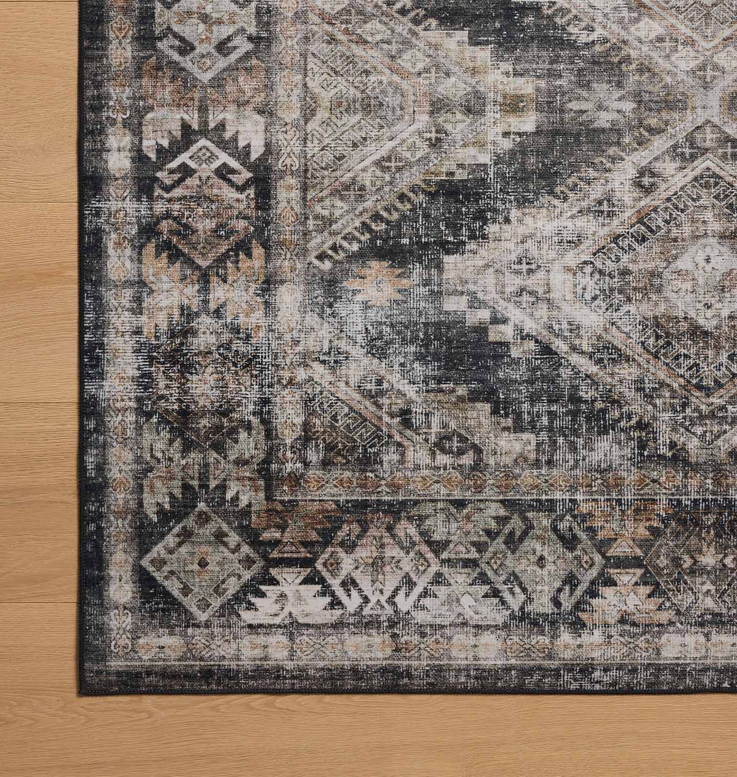 IN STORE - Loloi Josie Ink / Earth Washable Rug IN STORE - Rugs Loloi
