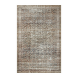 Chris Loves Julia x Loloi Jules Ink / Terracotta Rug 0-patterned rugs Loloi