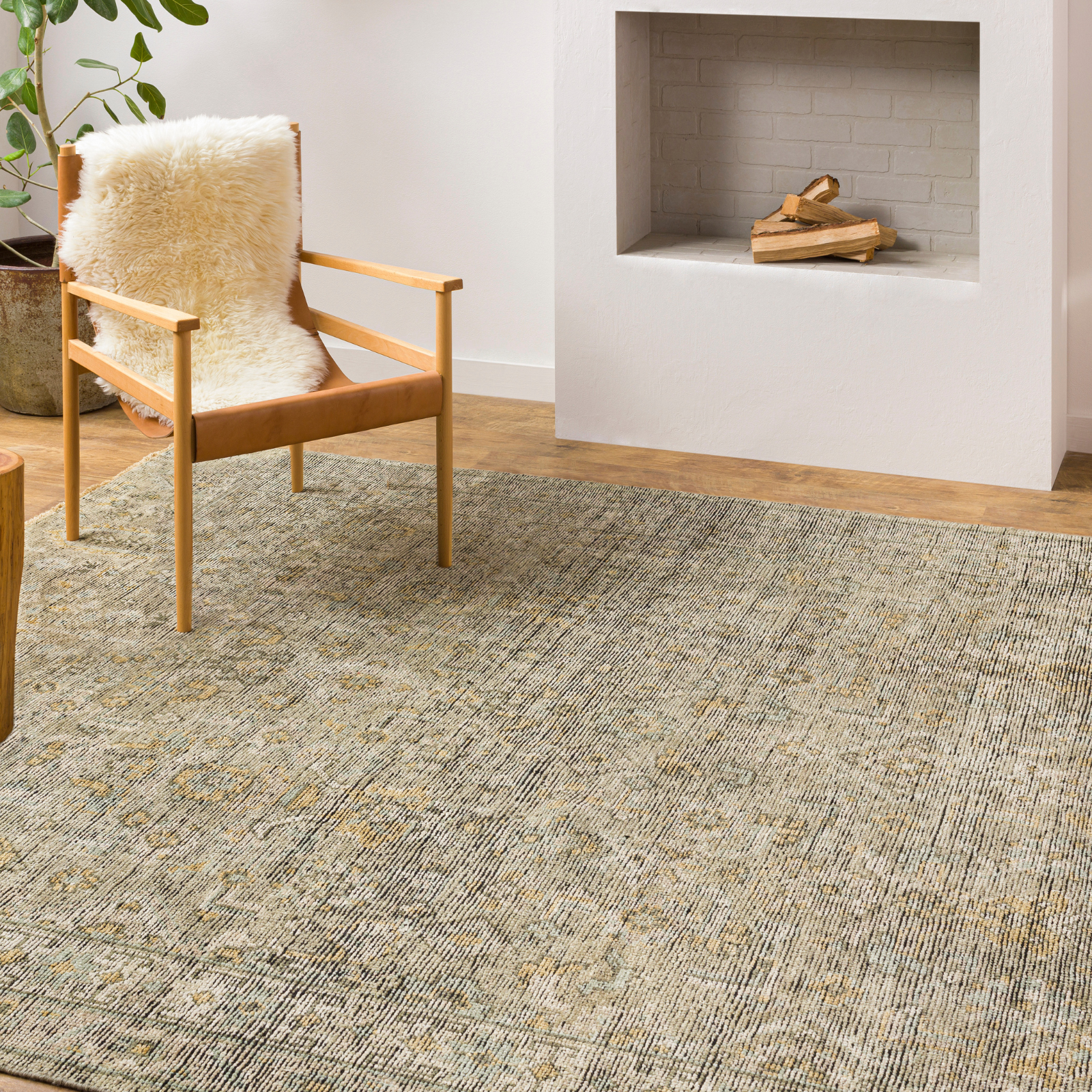 Kenzi Hand Knotted Rug RUGS - wool Four Hands