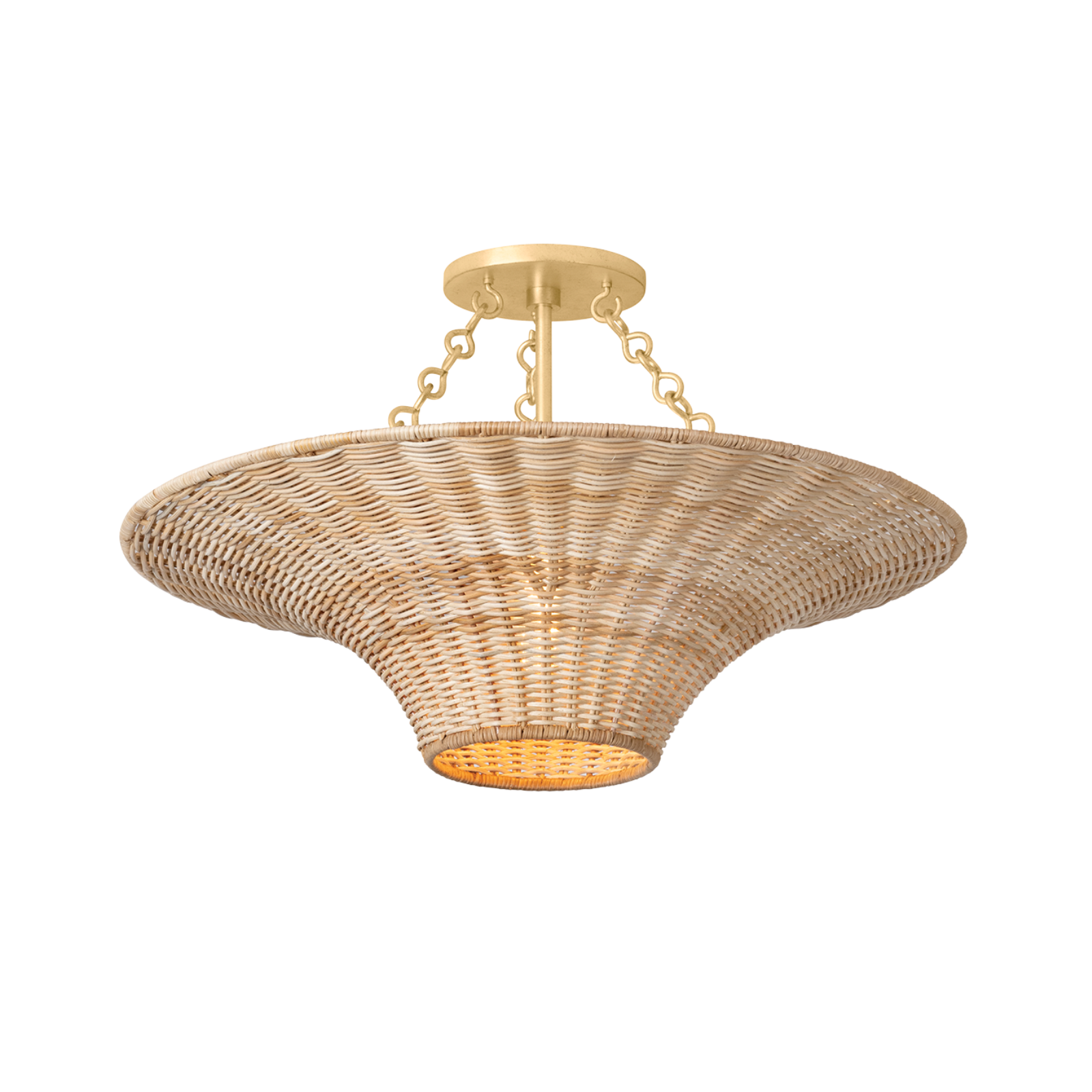 Ketan Semi Flush Mount LIGHTING - Flush Mount Hudson Valley Lighting