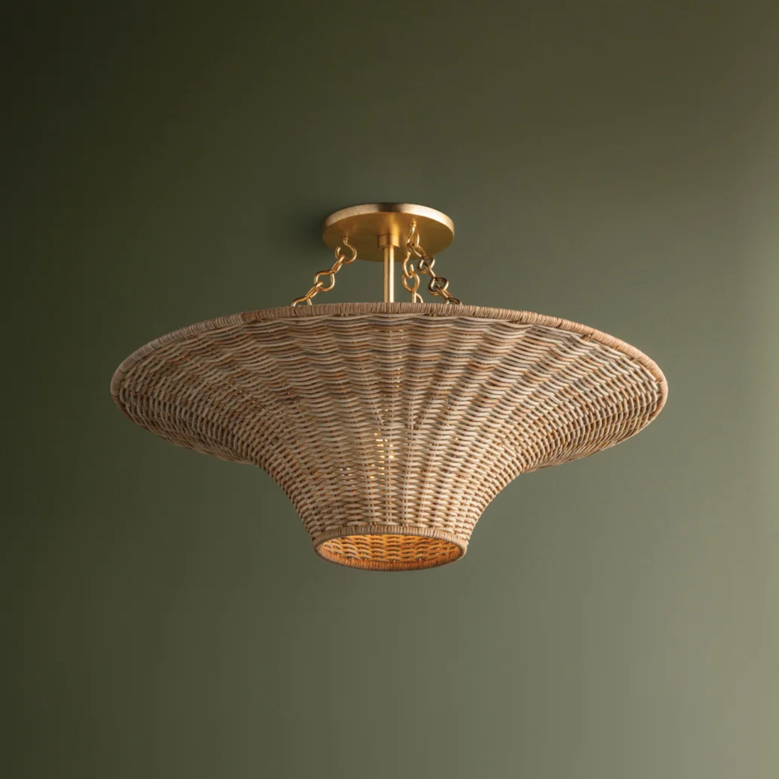 Ketan Semi Flush Mount LIGHTING - Flush Mount Hudson Valley Lighting