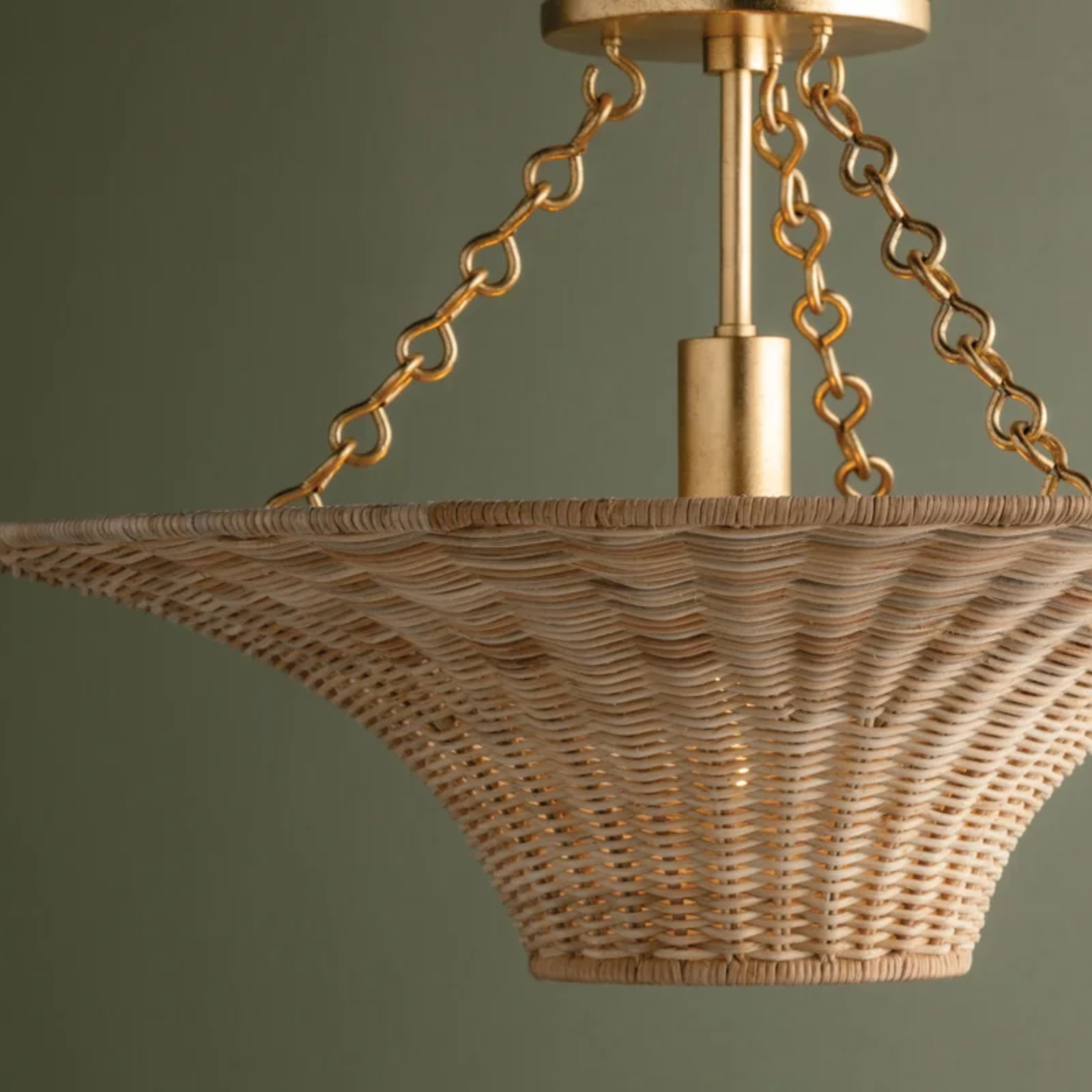 Ketan Semi Flush Mount LIGHTING - Flush Mount Hudson Valley Lighting