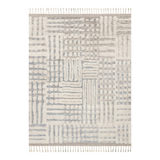 Loloi Khalid Ivory / Sky Rug RUGS - wool Loloi