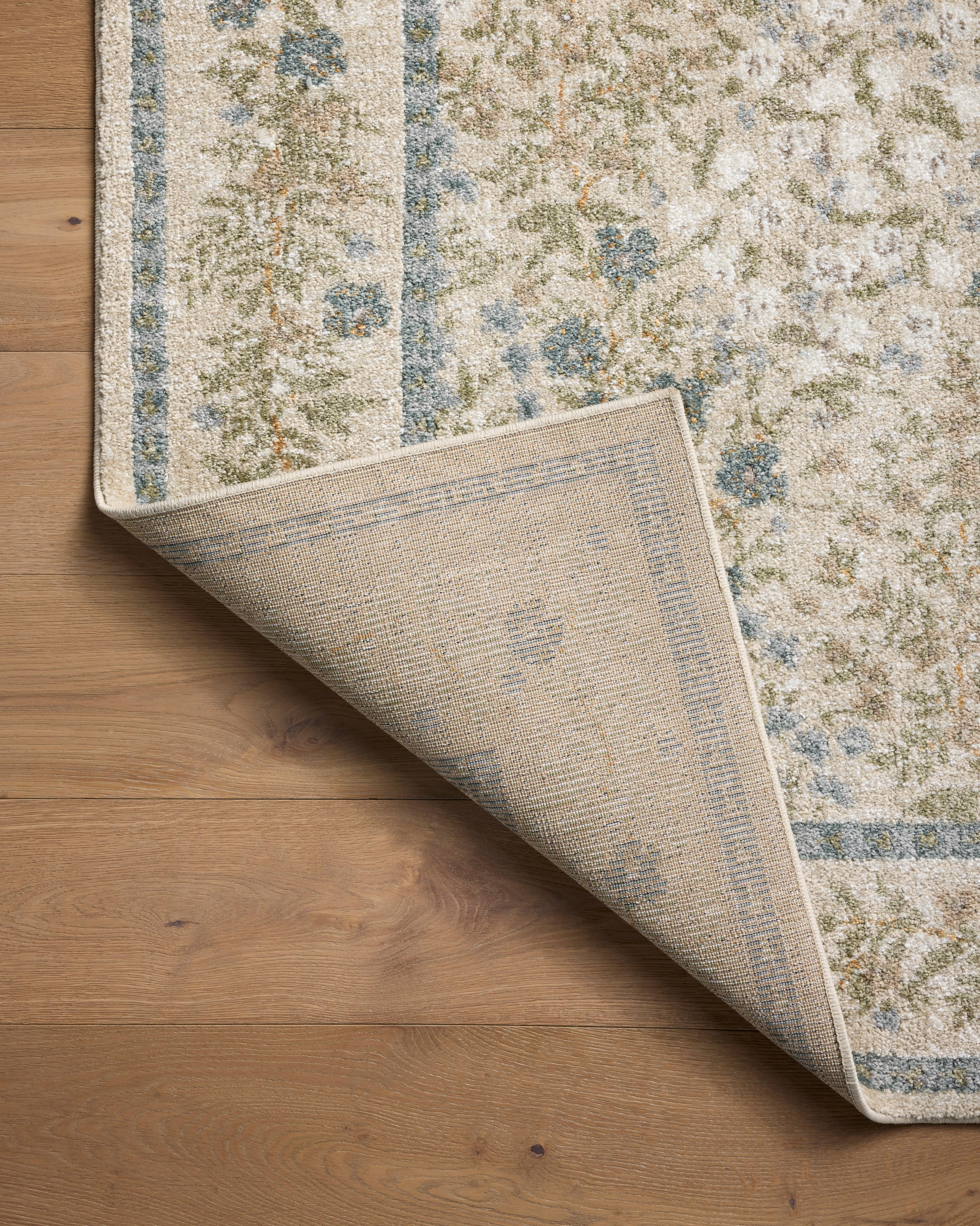 Rifle Paper Co. x Loloi Laurel Wildwood Garden Cream Rug 0-RUGS-patterned Loloi