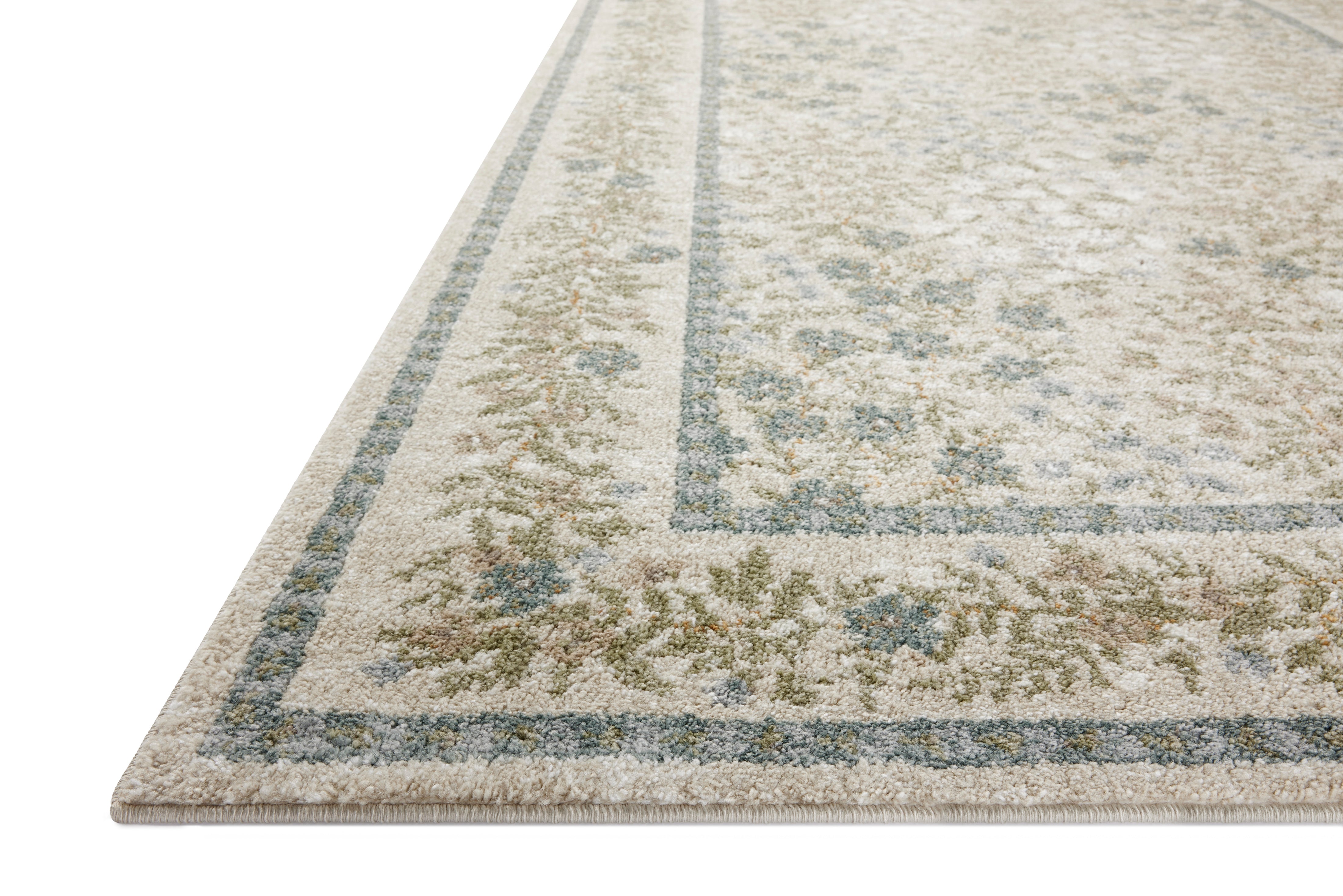 Rifle Paper Co. x Loloi Laurel Wildwood Garden Cream Rug 0-RUGS-patterned Loloi