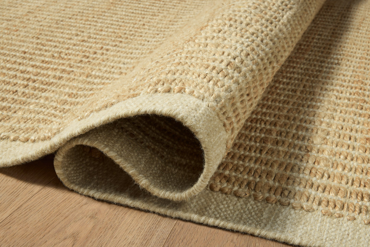 Amber Lewis x Loloi Lilah Natural / Antique Ivory Rug RUGS - wool Loloi