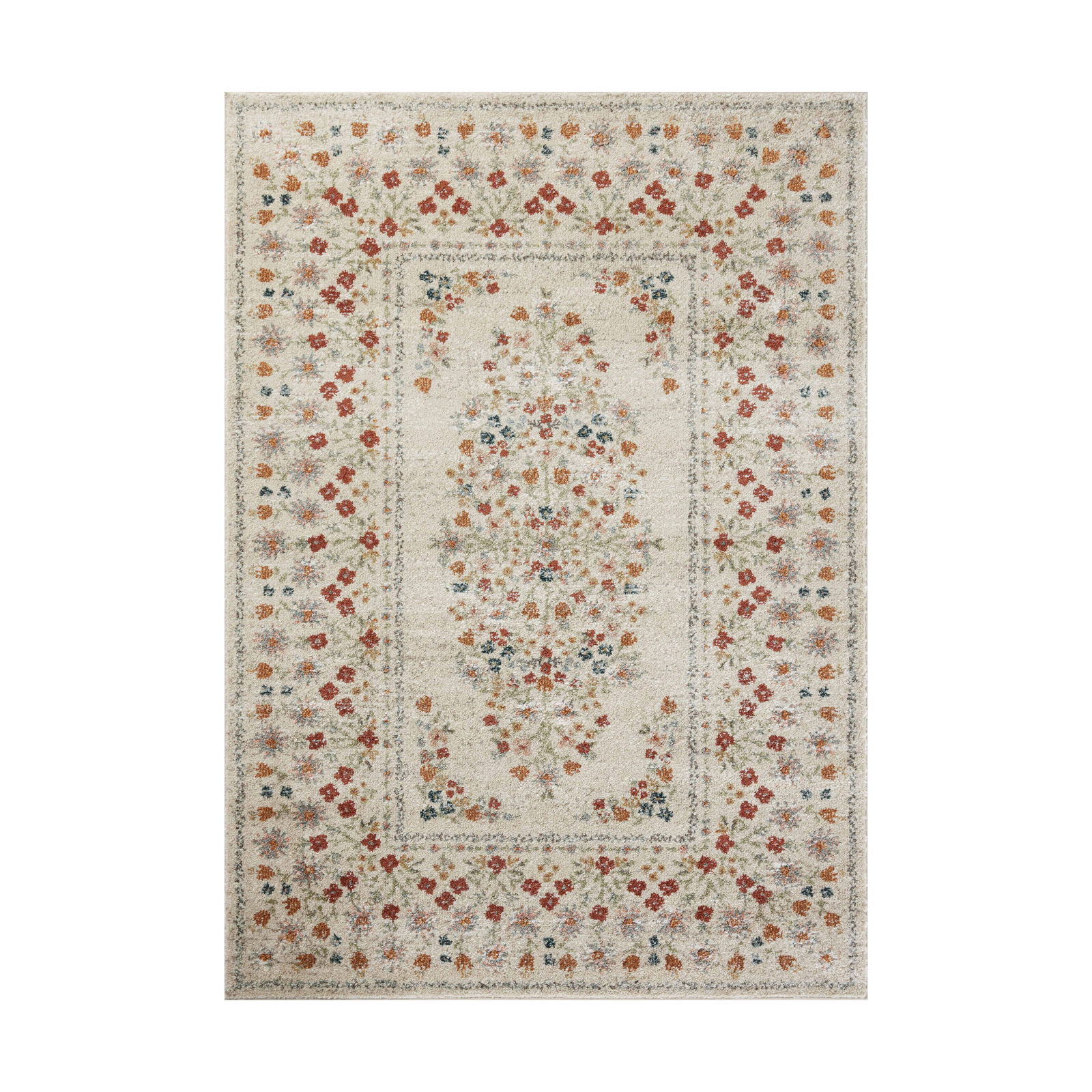Rifle Paper Co. x Loloi Laurel Eleanor Linen Rug 0-RUGS-patterned Loloi