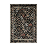Rifle Paper Co. x Loloi Laurel Parquet Black Rug 0-RUGS-patterned Loloi