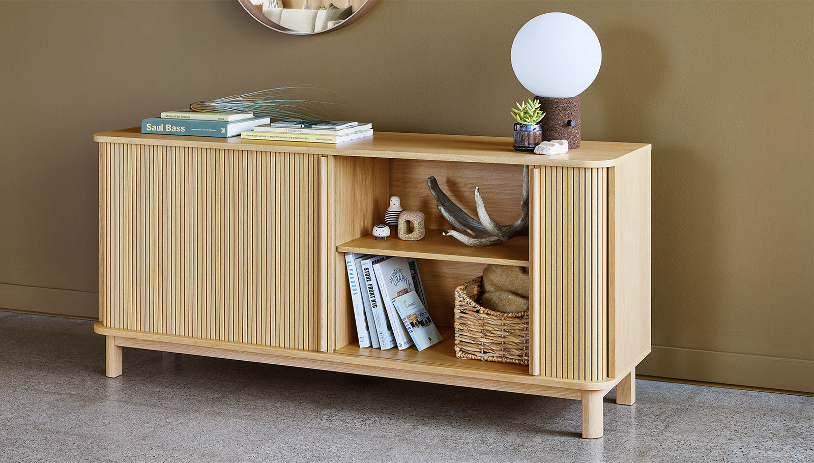 Gus* Modern Ledger Sideboard Sideboards Gus