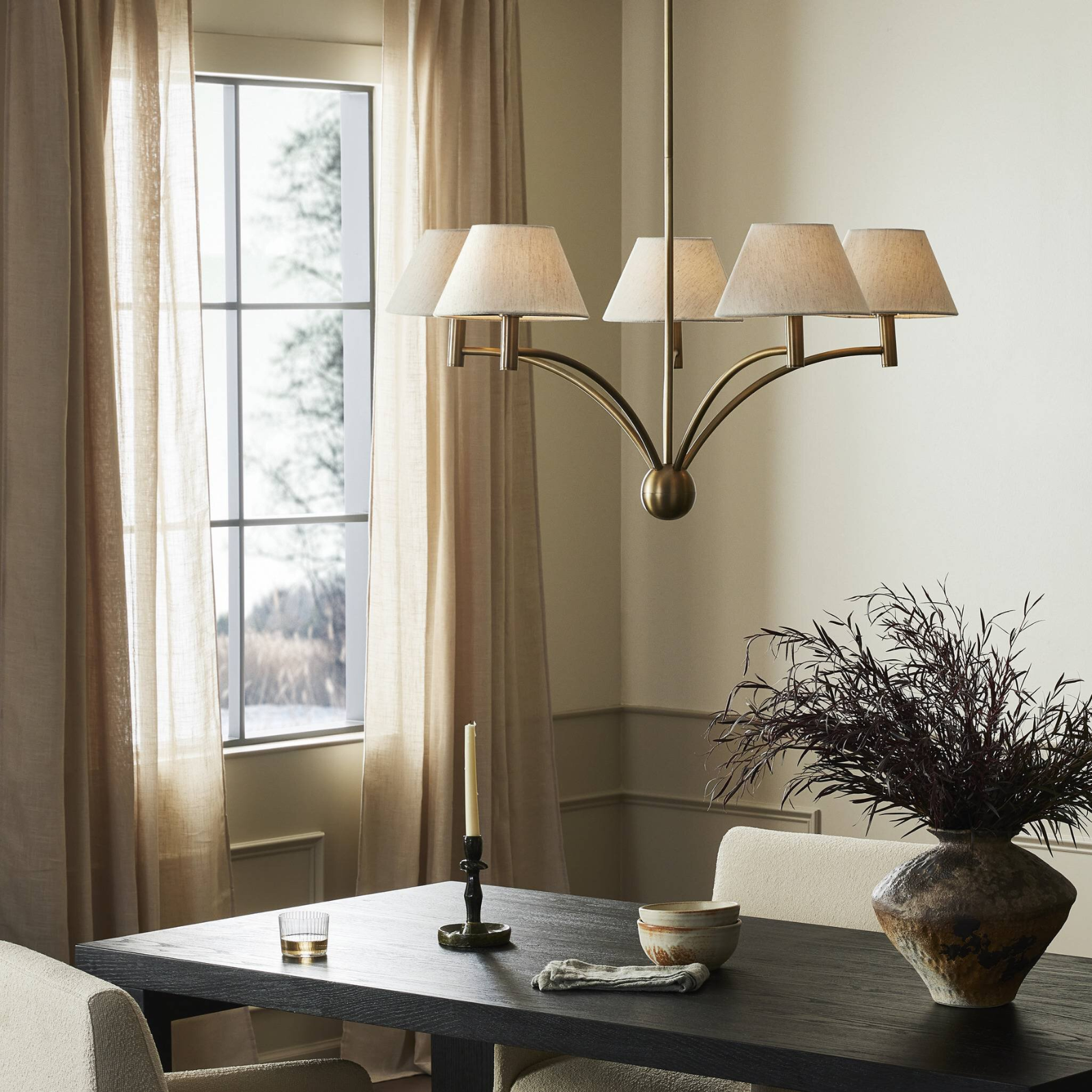 Lettie Chandelier LIGHTING - Pendant Four Hands