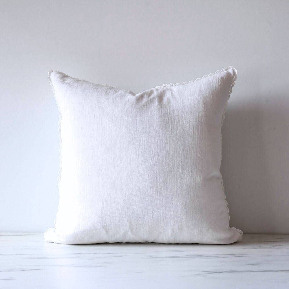 PRE ORDER - Lucy Linen Pillow Cover 1 - PILLOWS - linen - neutral Rug & Weave Pillows