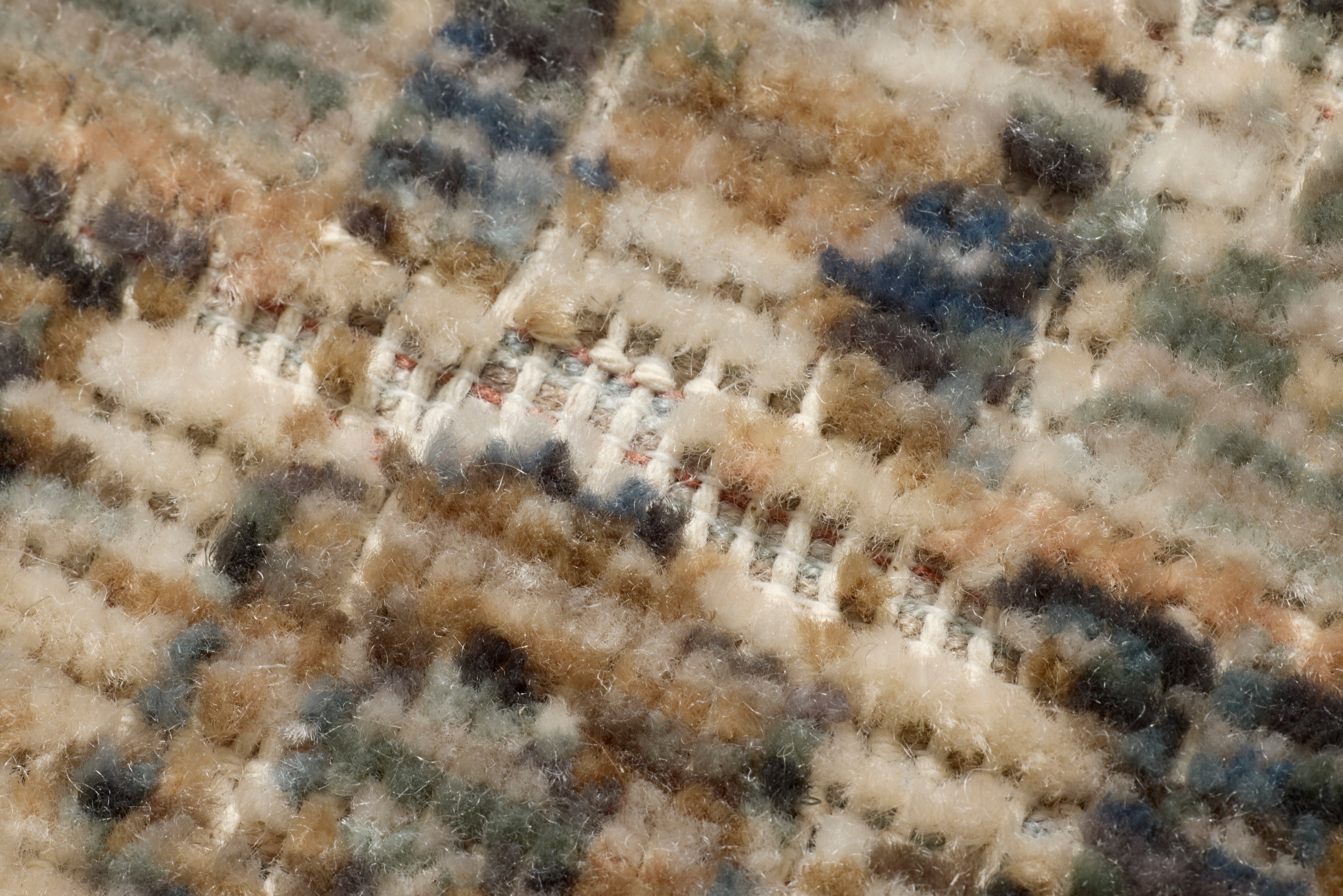 Amber Lewis x Loloi Molly Denim / Gold Rug 0-RUGS-patterned Loloi
