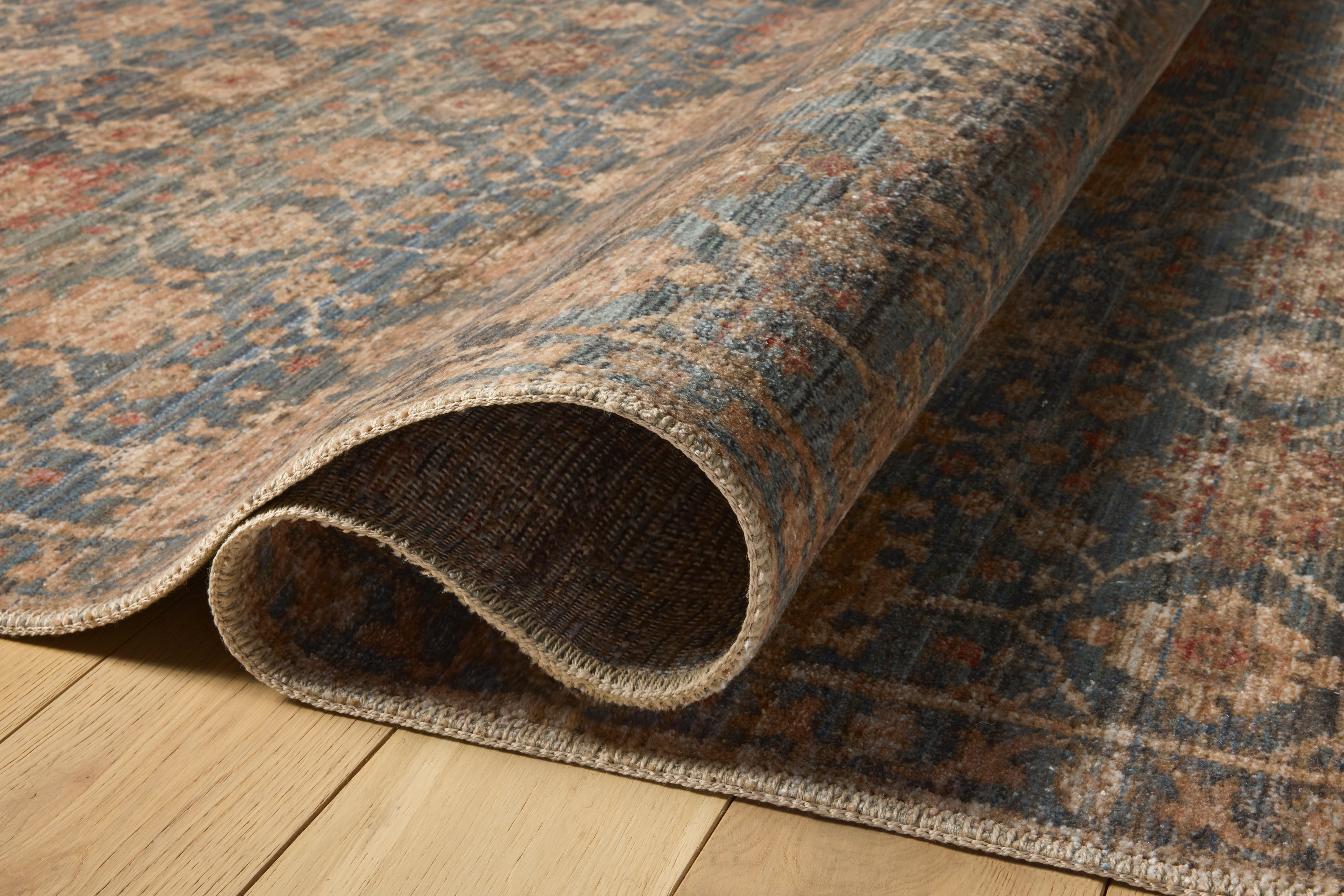 Amber Lewis x Loloi Molly Ocean / Sunset Rug 0-RUGS-patterned Loloi