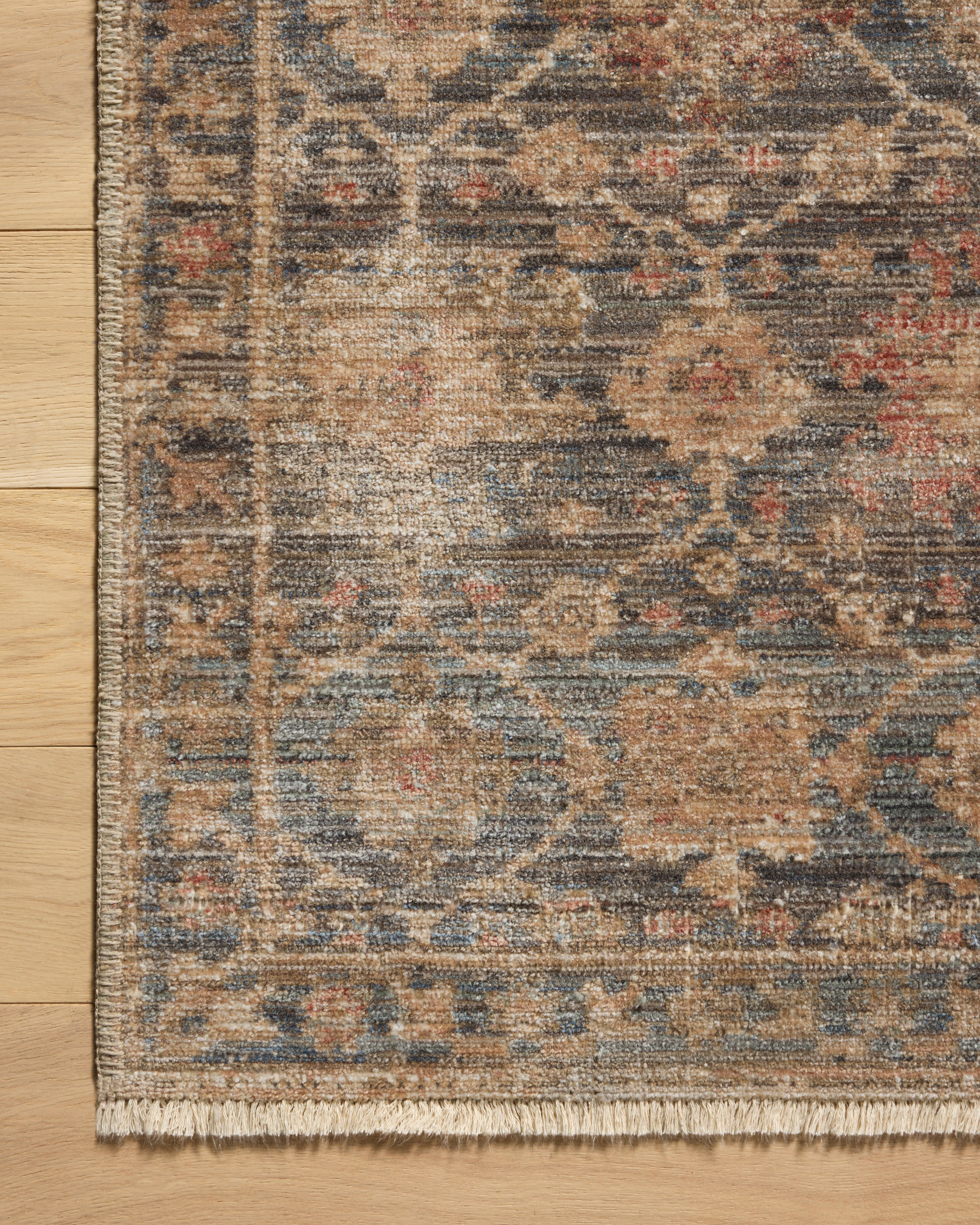 Amber Lewis x Loloi Molly Ocean / Sunset Rug 0-RUGS-patterned Loloi