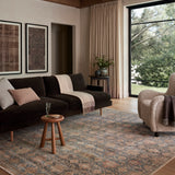 Amber Lewis x Loloi Molly Ocean / Sunset Rug 0-RUGS-patterned Loloi