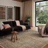 Amber Lewis x Loloi Molly Tobacco / Sage Rug 0-RUGS-patterned Loloi