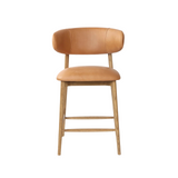 Mila Leather Counter Stool 12 - FURNITURE - bar/counter stool LH IMPORTS