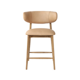 Mila Leather Counter Stool 12 - FURNITURE - bar/counter stool LH IMPORTS