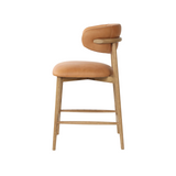 Mila Leather Counter Stool 12 - FURNITURE - bar/counter stool LH IMPORTS