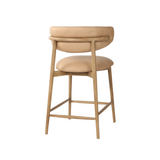 Mila Leather Counter Stool 12 - FURNITURE - bar/counter stool LH IMPORTS