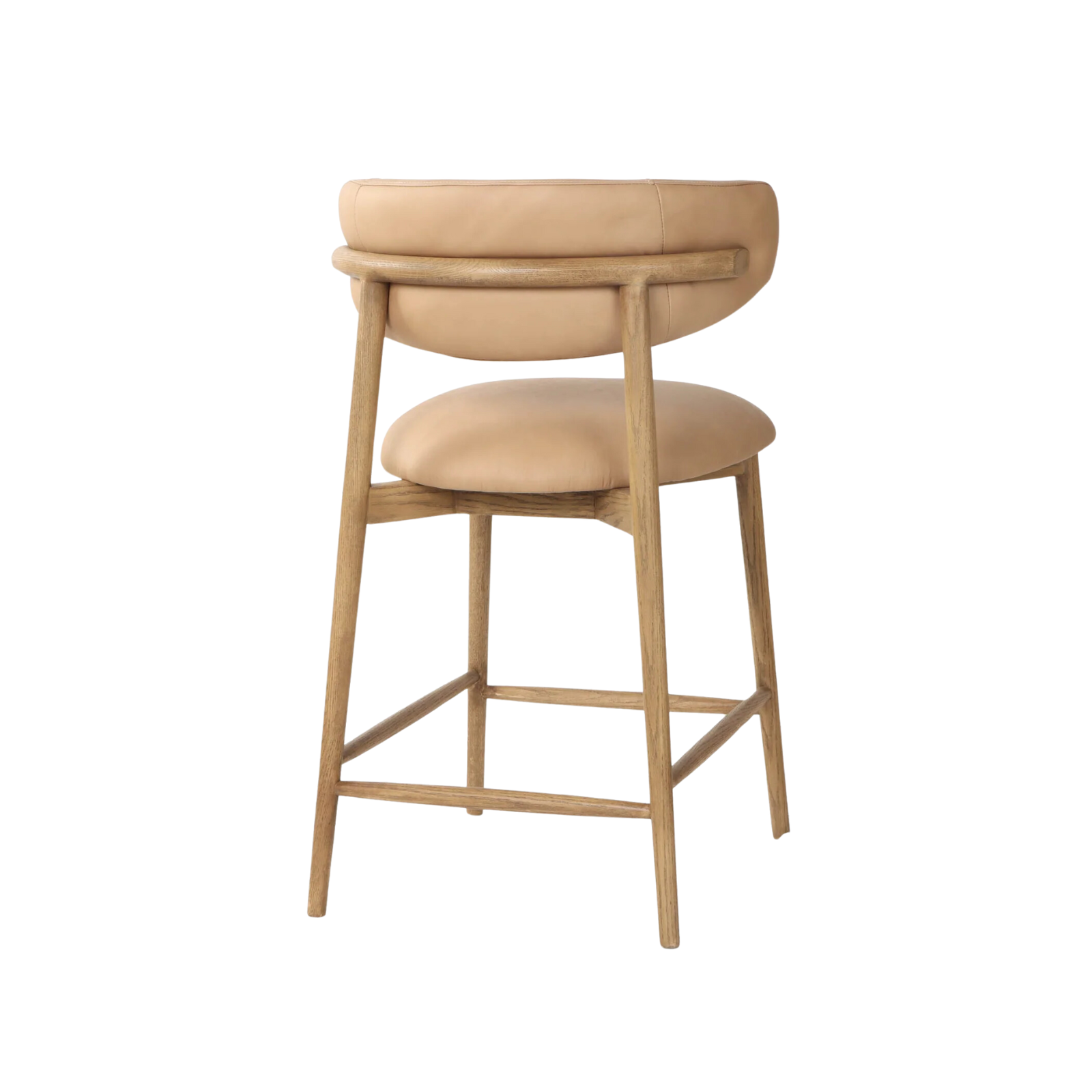 Mila Leather Counter Stool 12 - FURNITURE - bar/counter stool LH IMPORTS