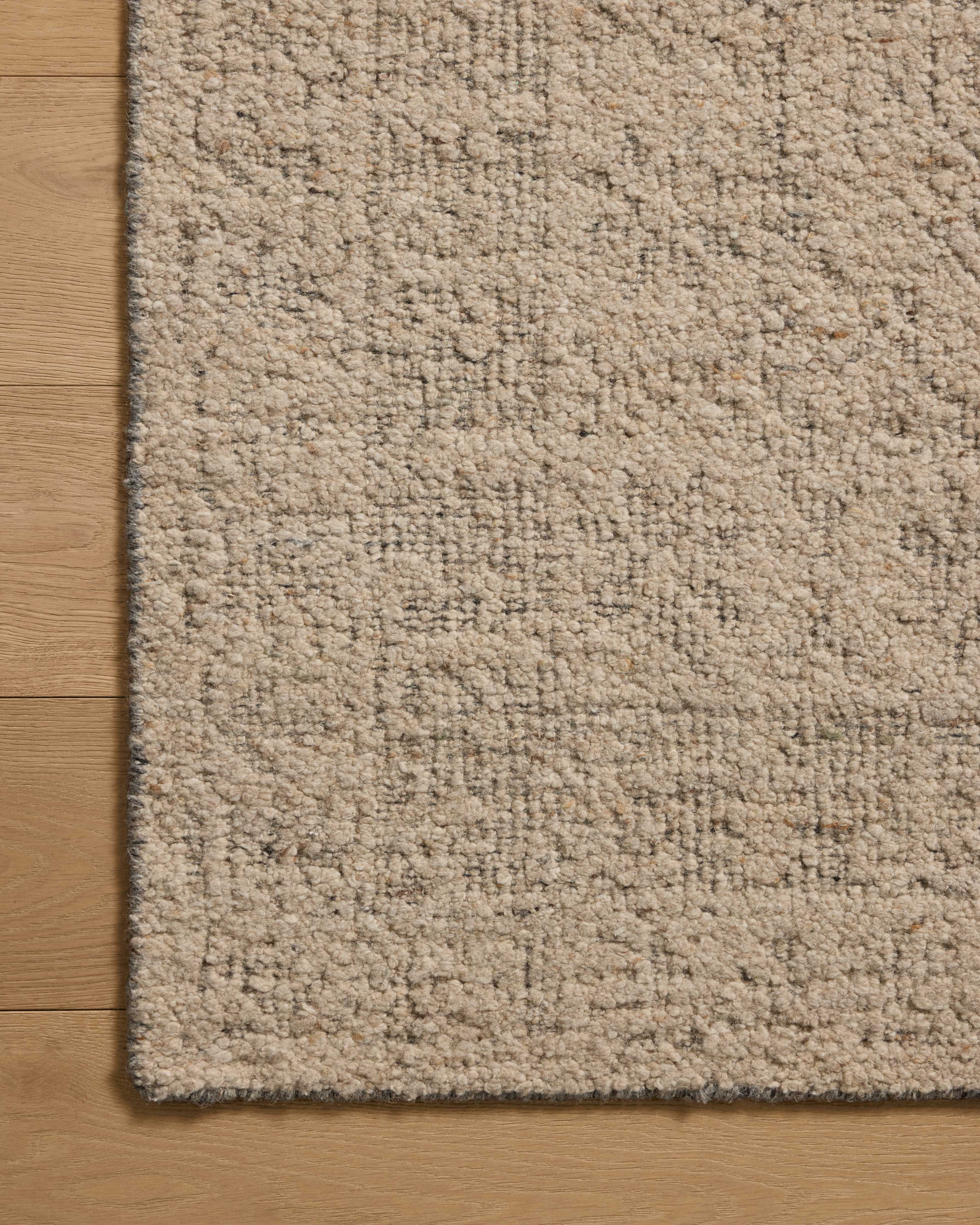 Loloi Novi Oatmeal / Grey Rug RUGS - wool Loloi