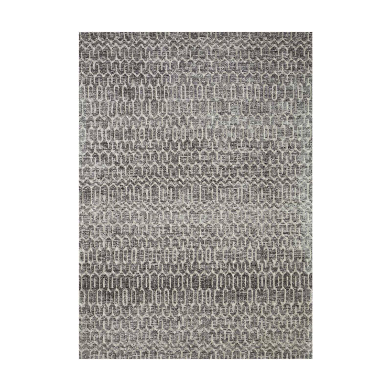 Loloi Neda Ivory / Charcoal Rug 2-RUGS-patterned Loloi