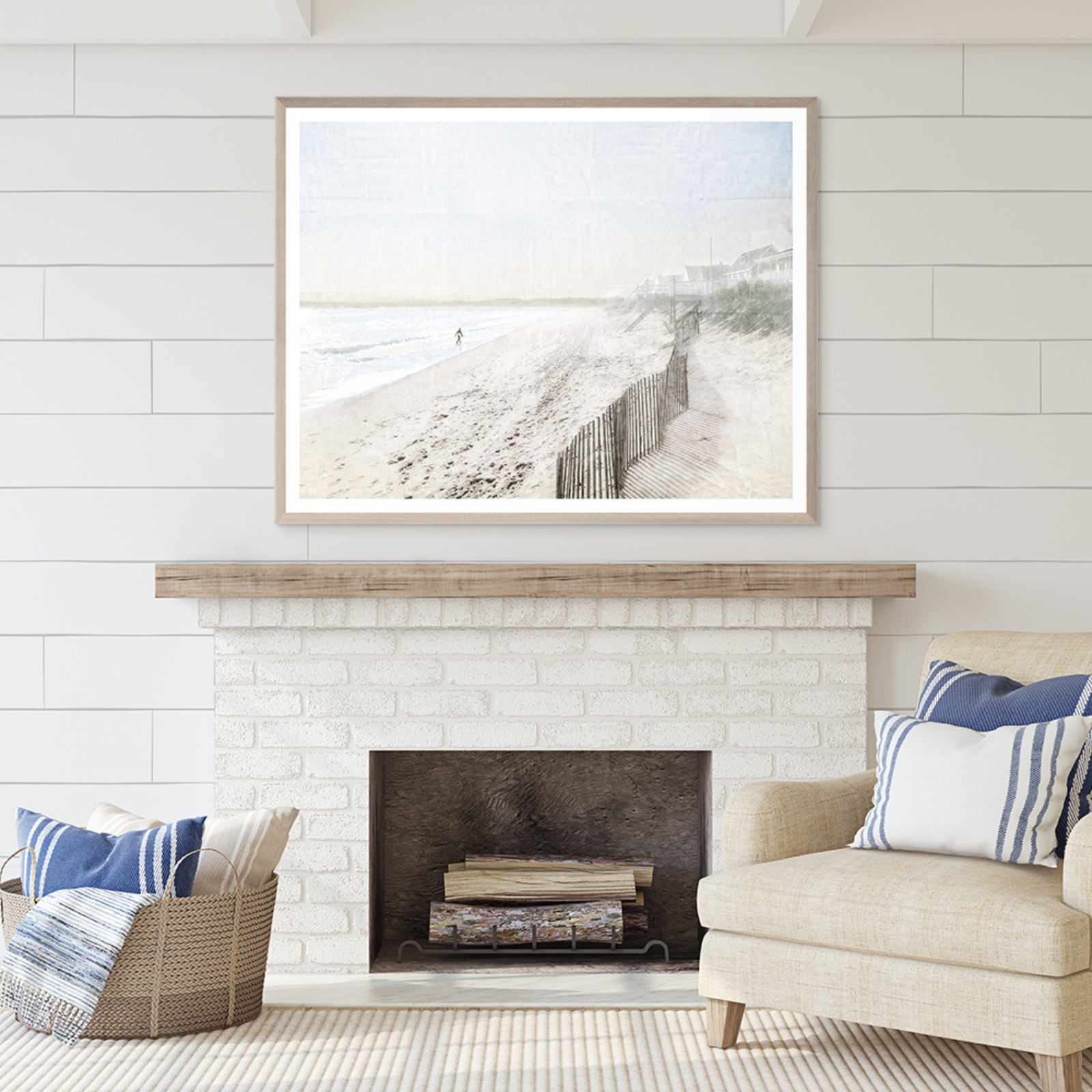 "New Hampshire Haven" Framed Art Print ARTWORK - framed print Celadon Art