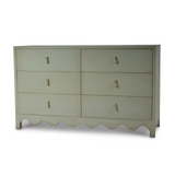 Colleen 6 Drawer Dresser - Fennel 16 - FURNITURE - dresser Bramble