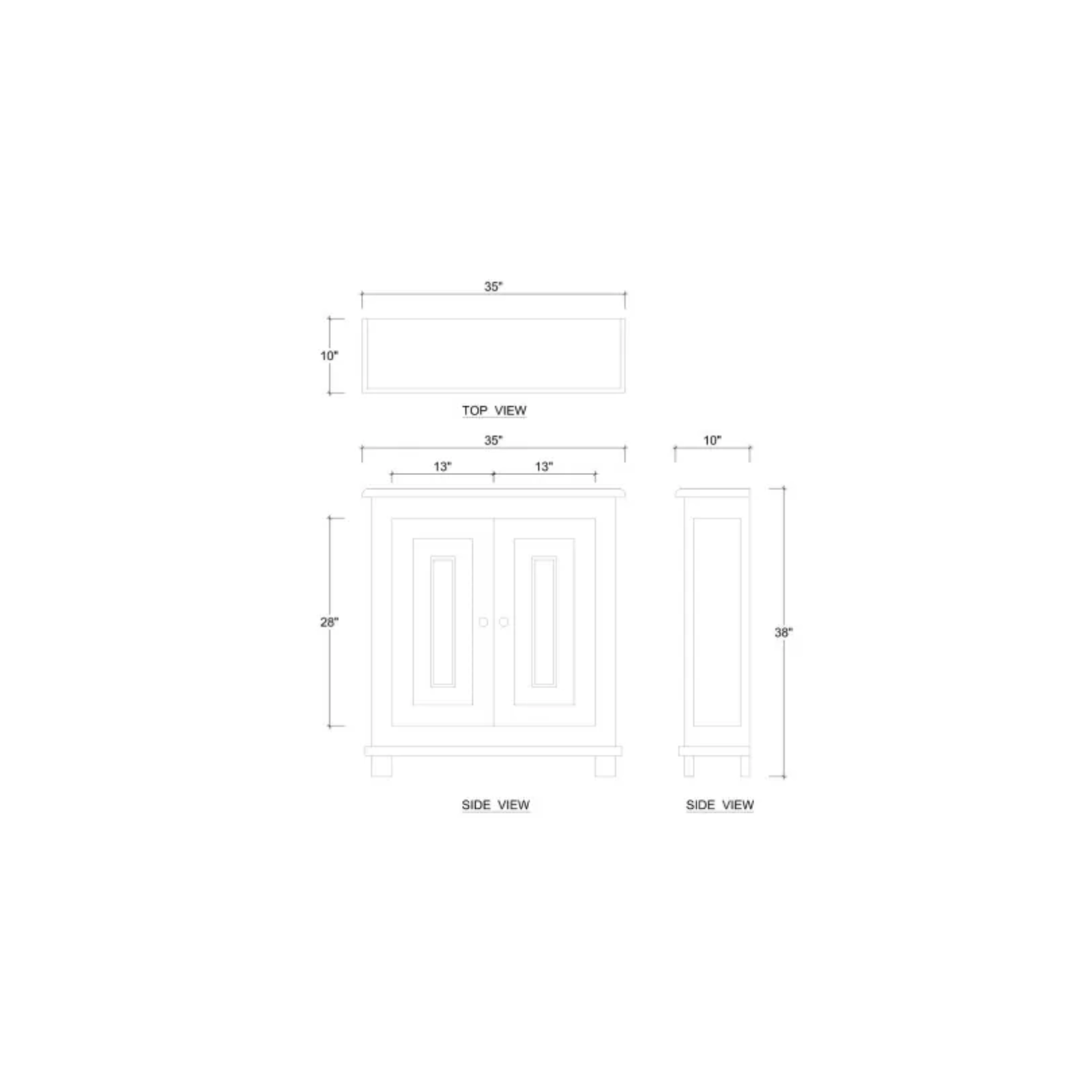 Ozzy Cabinet 7 -FURNITURE - sideboard/cabinet Bramble
