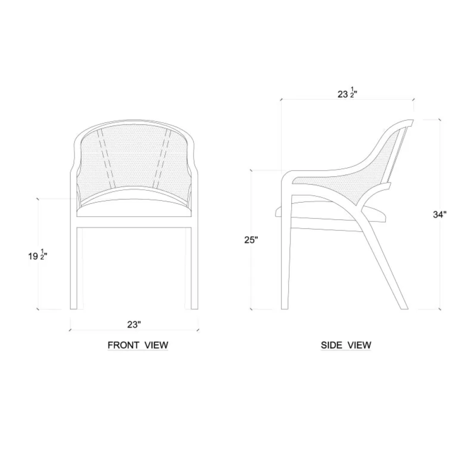 Mansford Dining Chair 3 - FURNITURE - chair Bramble