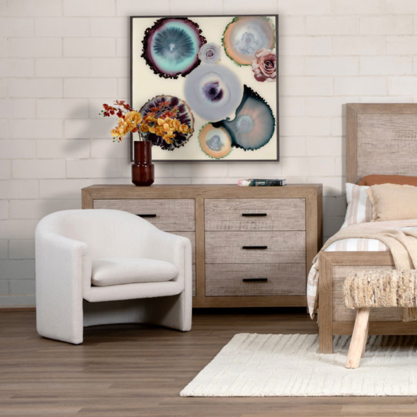 Aldo Occasional Chair - Ivory 3 - FURNITURE - chair Dovetail