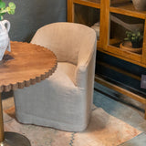 FLOOR MODEL - Cove Dining Chair - Heather Twill Stone FURNITURE - floor model Four Hands