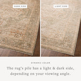 Chris Loves Julia x Loloi Palma Olive / Spice Rug