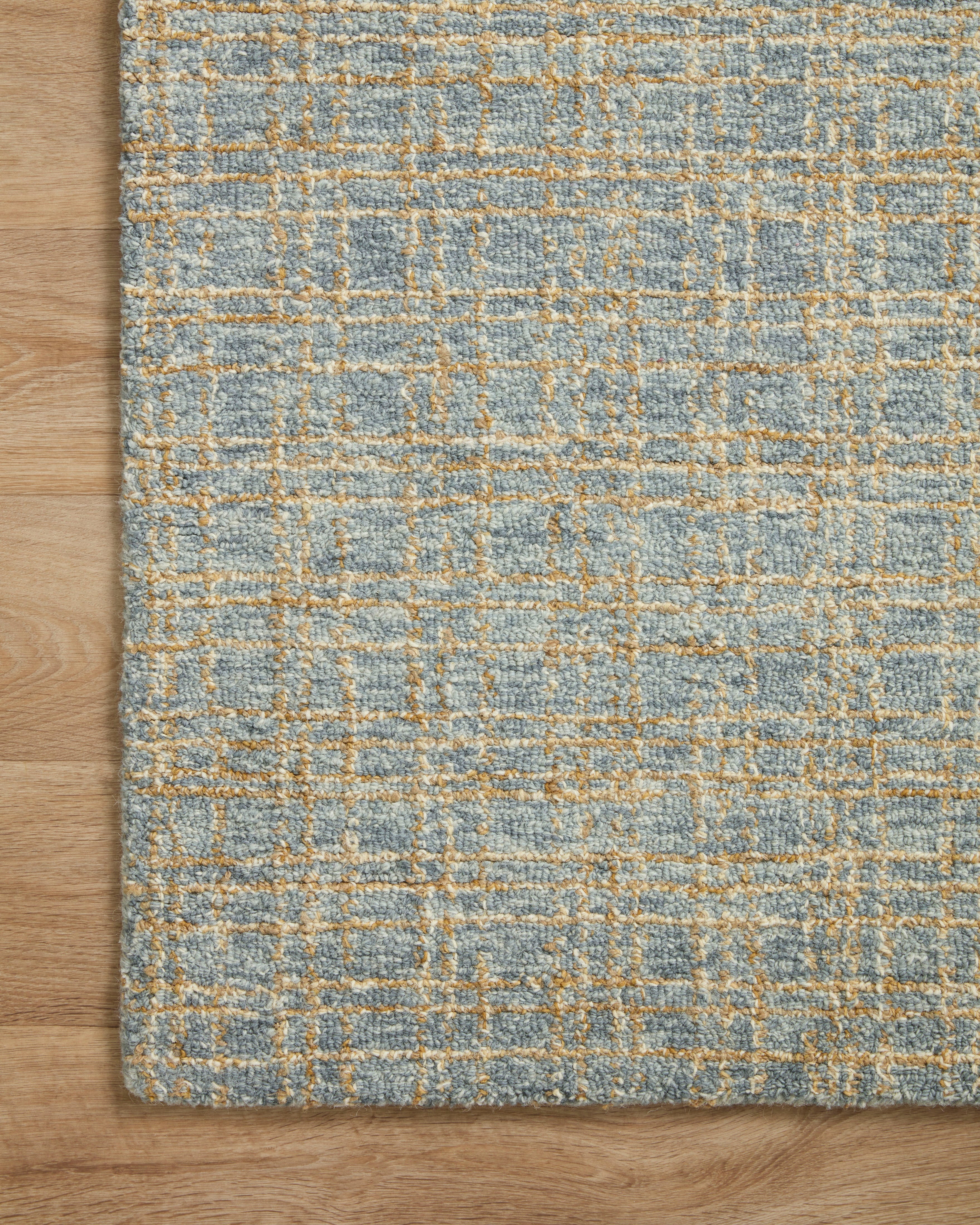 FLOOR MODEL - Loloi Polly Blue / Sand Rug - 3'6" x 5'6" IN STORE - Sale Rug Loloi