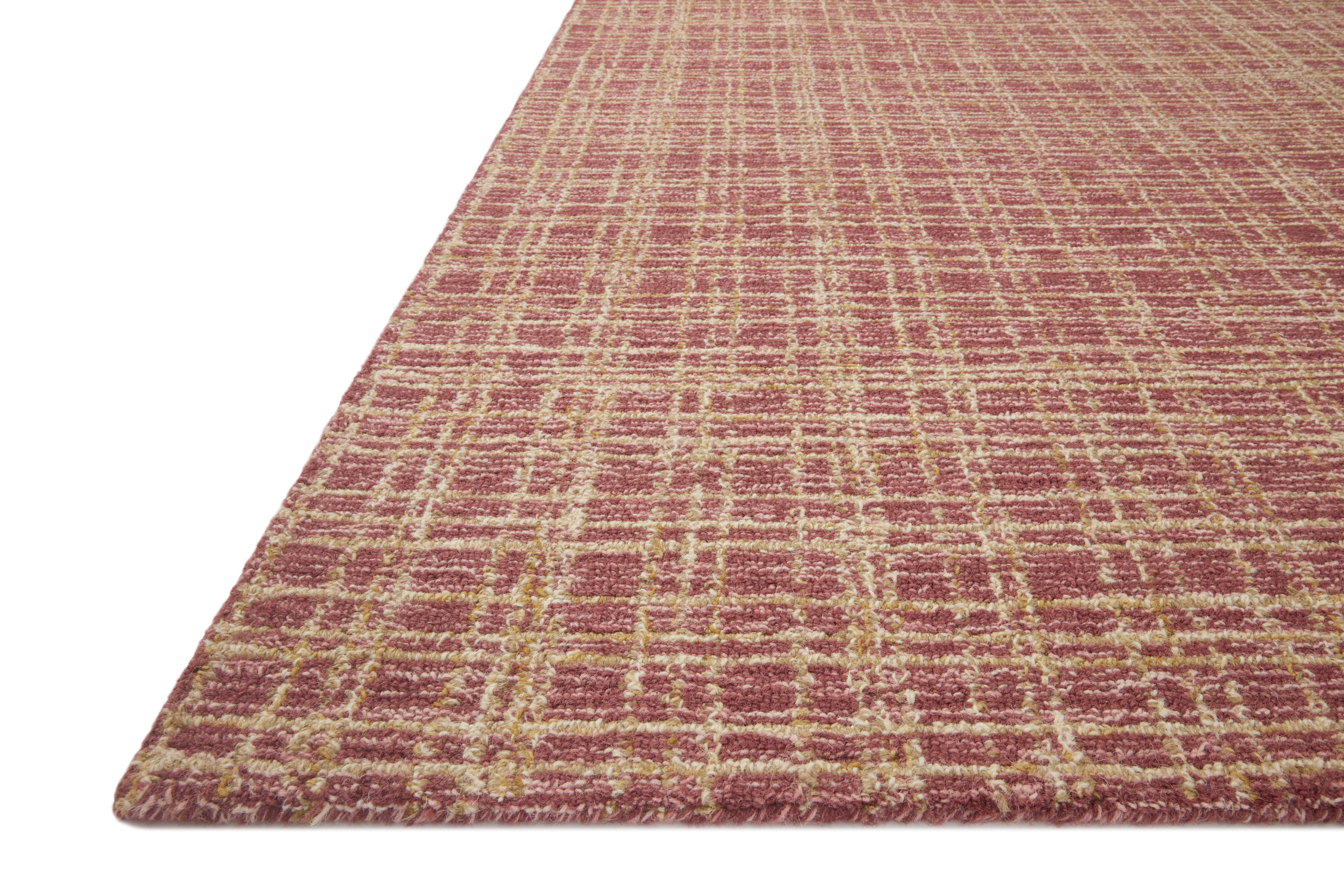 Chris Loves Julia x Loloi Polly Berry / Natural Rug 0-RUGS - jute Loloi