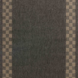 OVERSTOCK RUG - Chris Loves Julia x Loloi Providence Charcoal / Natural Rug - 5' x 7'7" IN STORE - Sale Rugs Loloi