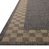 OVERSTOCK RUG - Chris Loves Julia x Loloi Providence Charcoal / Natural Rug - 5' x 7'7" IN STORE - Sale Rugs Loloi