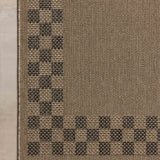 OVERSTOCK RUG - Chris Loves Julia x Loloi Providence Natural / Charcoal Rug - 5' x 7'7" IN STORE - Sale Rugs Loloi
