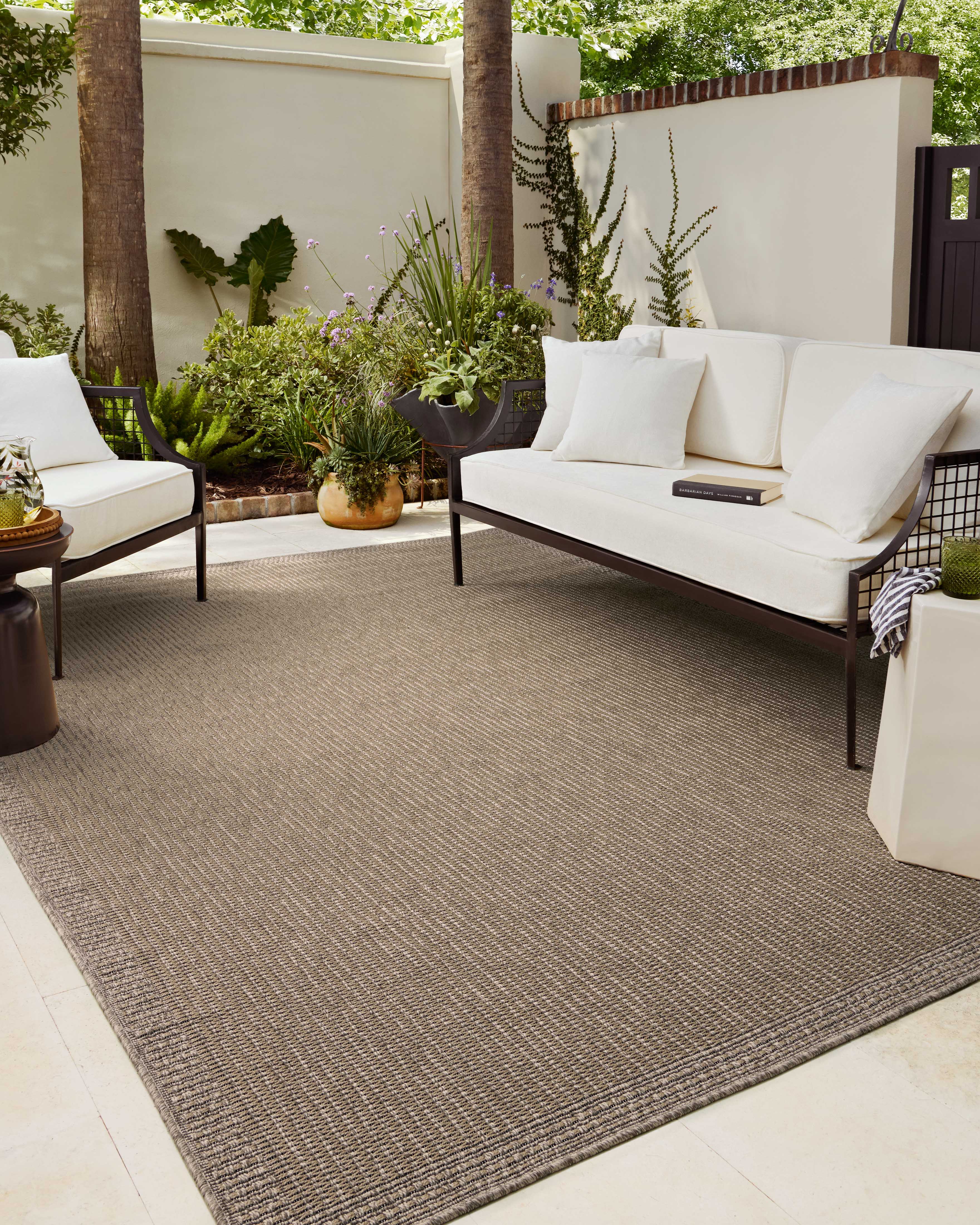 Chris Loves Julia x Loloi Providence Natural / Sand Rug RUGS - outdoor Loloi