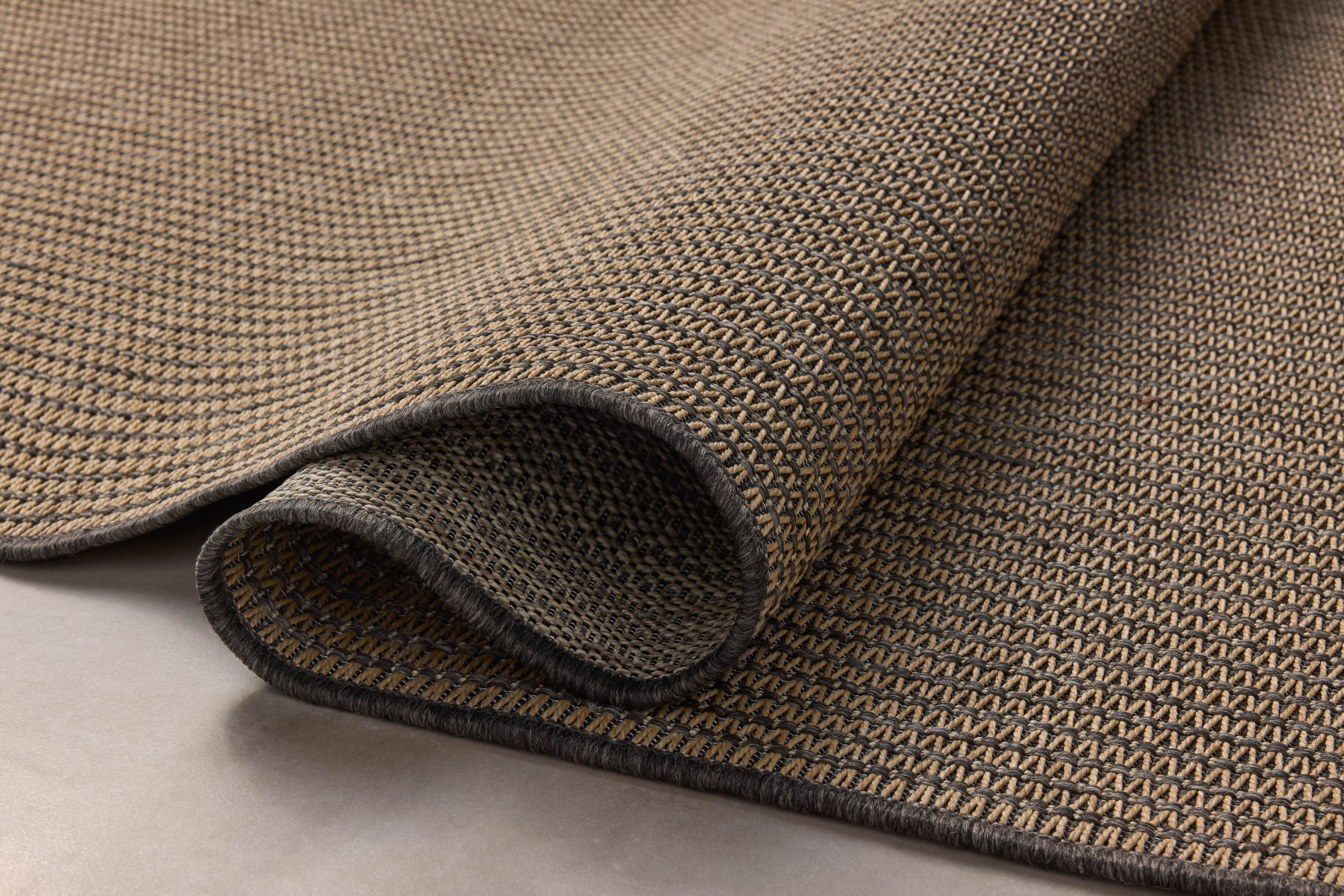 OVERSTOCK RUG - Chris Loves Julia x Loloi Providence Wheat / Charcoal Rug - 3'9" x 5'9" IN STORE - Sale Rugs Loloi
