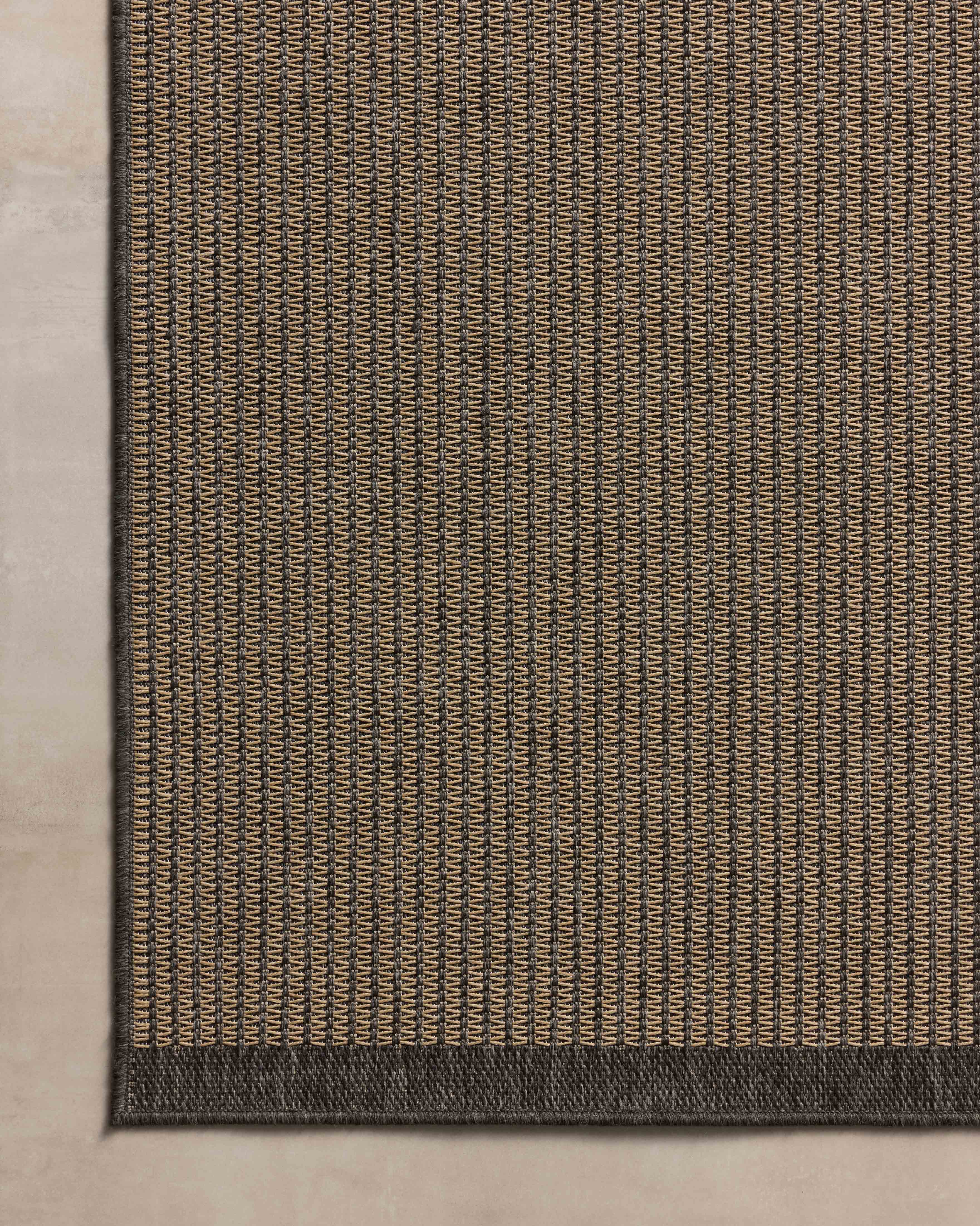 OVERSTOCK RUG - Chris Loves Julia x Loloi Providence Wheat / Charcoal Rug - 3'9" x 5'9" IN STORE - Sale Rugs Loloi